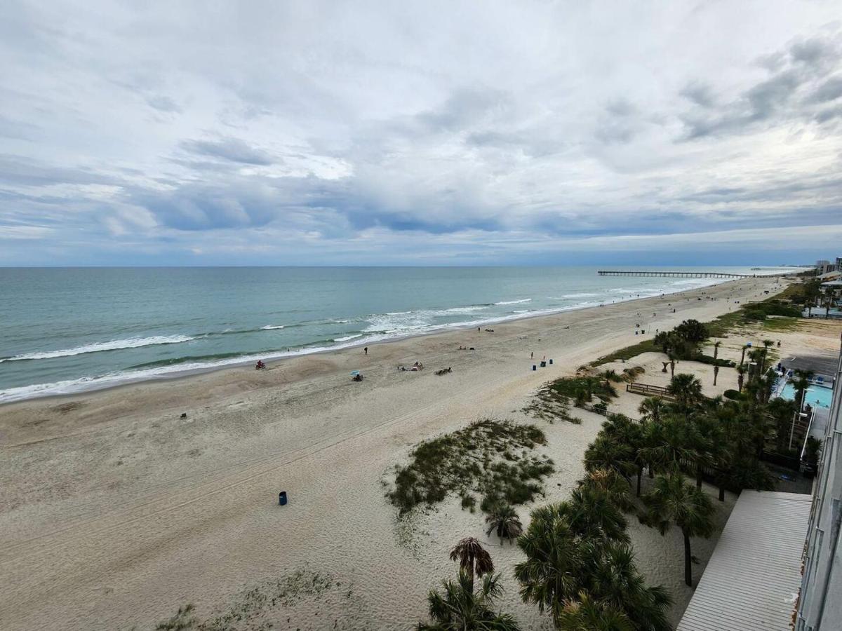 Ocean Front King Suite With Incredible Views! Sun N Sand Resort 706 Myrtle Beach Exterior foto
